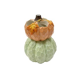 Avanti Linens - Toothbrush Holder, Pumpkin Design Countertop Accessories, Fall Inspired Home Decor (Grateful Patch Collection)