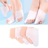 DeaHea 2 Pair Bunion Corrector Silicone Socks All-Day Gel Cushion