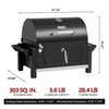 Royal Gourmet CD1519 Portable Charcoal Grill with Warming Rack, Tabletop