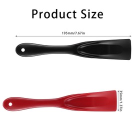 JinZeYou 6 Pcs Plastic Shoe Horns, 7.5 Inch/19cm Short Shoe Horns, Small Shoehorns, Lazy Wear Shoe Helper Tool, Shoe Horns for Women Men Elderly, for Shoe Boot Sneakers(Black, Red, Yellow)
