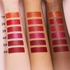 Erinde Lápiz Labial Mate y Cremoso de Larga Duración, Resistente