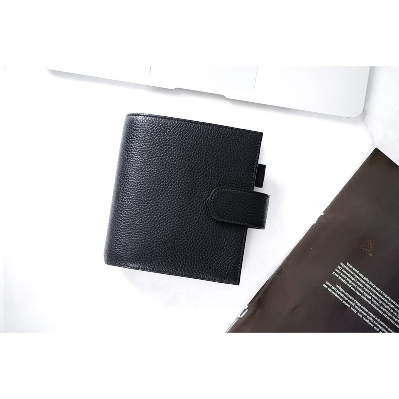 Moterm Pocket Luxe Ring Planner - Genuine Leather Binder Organiser