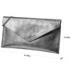 SH Leder Palma G299 Genuine Leather Clutch Shoulder Bag Small
