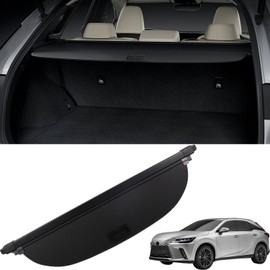 Marretoo Cargo Cover for Lexus RX RX350 RX450h 2023 2024 2025 for Lexus RX RX350 RX450h Accessories Black Factory Style SUV Trunk Cover Cargo Security Shade Trunk Cover