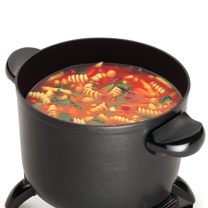 Presto 06006 Kitchen Kettle Multi-Cooker/Steamer(Black versatile 11.5 x 9 x