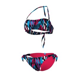 ARENA Bikini a Fascia da Donna Water Print