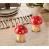 Mushroom Salt And Pepper Shakers Set Ceramic Salt Pepper Shakers