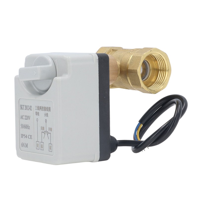 Ball Valve Motorized 3 Wire 2 Point Control 1 Position