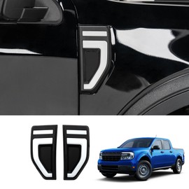 Maxzina Side Marker Lights Compatible with 2022-2025 Ford Maverick (Not for 2025 Lobo&Lariat&Tremor) Plug and Play LED Side Marker Lamps Auxiliary Lamps for 2024 Maverick Accessories (2PCS)