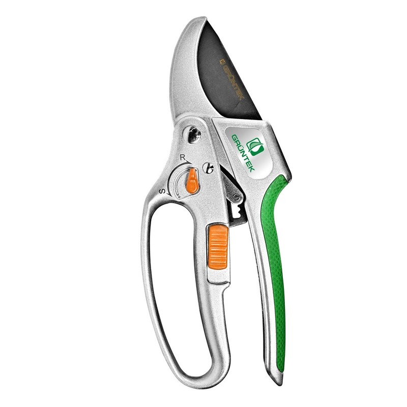GRÜNTEK Secateurs Kakadu up to 24 mm with Switch On-Off