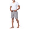 Van Heusen Men's Poly/Rayon Twill Sleep Pajama Short, Grey, Large