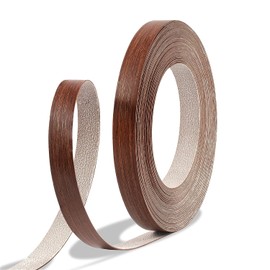 GSCIT Club Cherry Edge Banding, 1 1/2 inch x 25ft roll of Veneer PVC Edge Banding Preglued Flexible, Wood Tape Banding for Cabinet