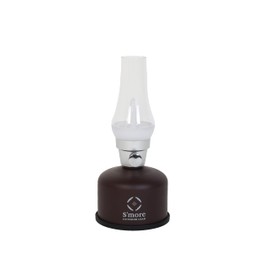 S'more Tomoshibi Camping Lantern, Rechargeable, LED Lantern, Dimmable, 5200 mAh (Chocolate)