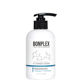 BONPLEX Rebonding Treatment For All Hair Types | For Damaged, Dry, Brittle, Colored, Permed, and Chemically-Treated Hair | Safe for Hard Water | Reconnect Broken Disulfide Bonds