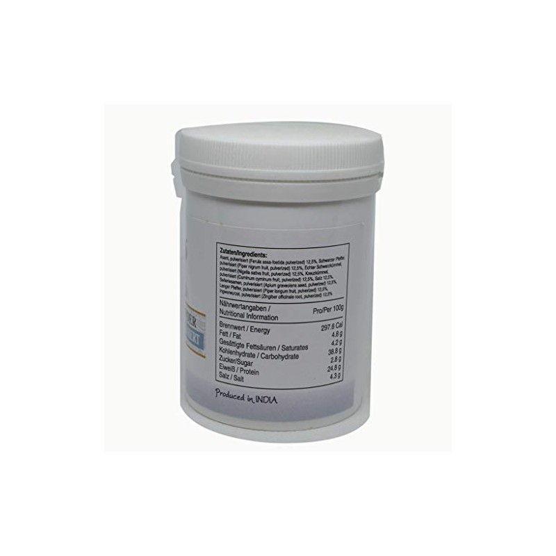 SHIVA-SHOP NATURMED'S HINGVASTAK POWDER - 100 g