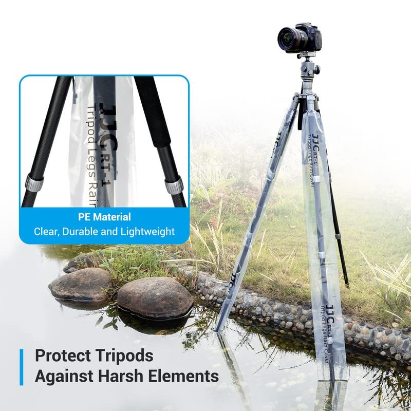 JJC Camera Tripod Leg Rain Cover Protector Fits Most Standard