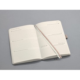 SIGEL C2430 Conceptum Weekly planner 2024, approx. A5, taupe, softcover, 2 pages equal to 1 week, 192 pages