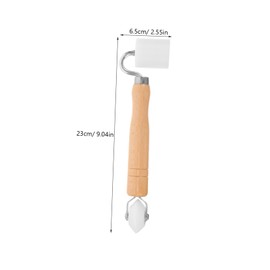 LALAFINA Wallpaper Seam Roller Tool with Handle Lightweight and Sturdy Design for Smoothing and Wrinkle Prevention Versatile Wallpapering Roller for Efficient Application and Easy