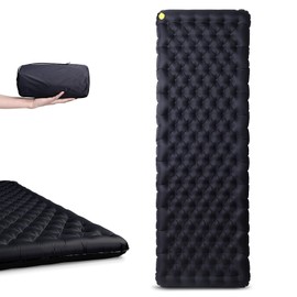 StableEase Inflatable Sleeping Pad for Camping Insulated Ultralight Compact Durable Waterproof Sleeping Mat for Outdoor Backpacking Hiking Camping Mat with Inflatable Bag R5.4