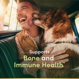 Nature's Bounty Calcium Magnesium & Zinc Caplets, Immune & Bone Health, Daily Supplement, 1000mg Calcium, 400mg Magnesium, 600 IU Vitamin D, Gluten Free, 100 Caplets
