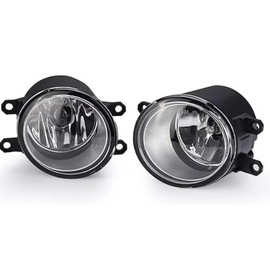 1pc Driving Side Fog Light for Toyot.a RAV4 Camry Hybrid Solara Corolla Tacoma Yaris Venza Avalon Matrix Prius Highlander, Lexu.s RX GS 350 450h LX570 Halogen Fog Lights 8121006071 8122006071