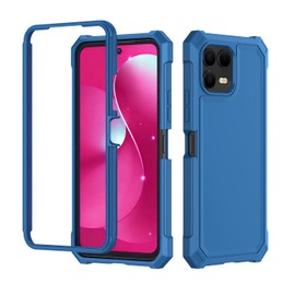 Lozeguyc for T-Mobile Revvl 8 Pro 5G Case with Screen Protector Blue