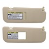 NHILES Left Driver & Right Passenger Side Sun Visor Replacement