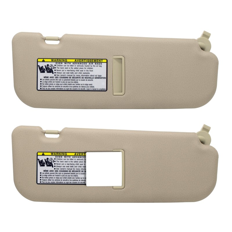 NHILES Left Driver & Right Passenger Side Sun Visor Replacement