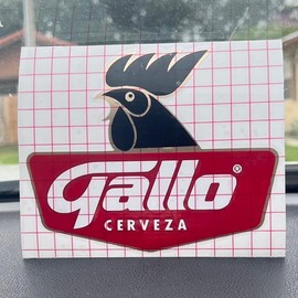 Gallo Guatemala Cerveza Decal For Car or Truck Window (different sizes) - Size (inches): 9x9 in