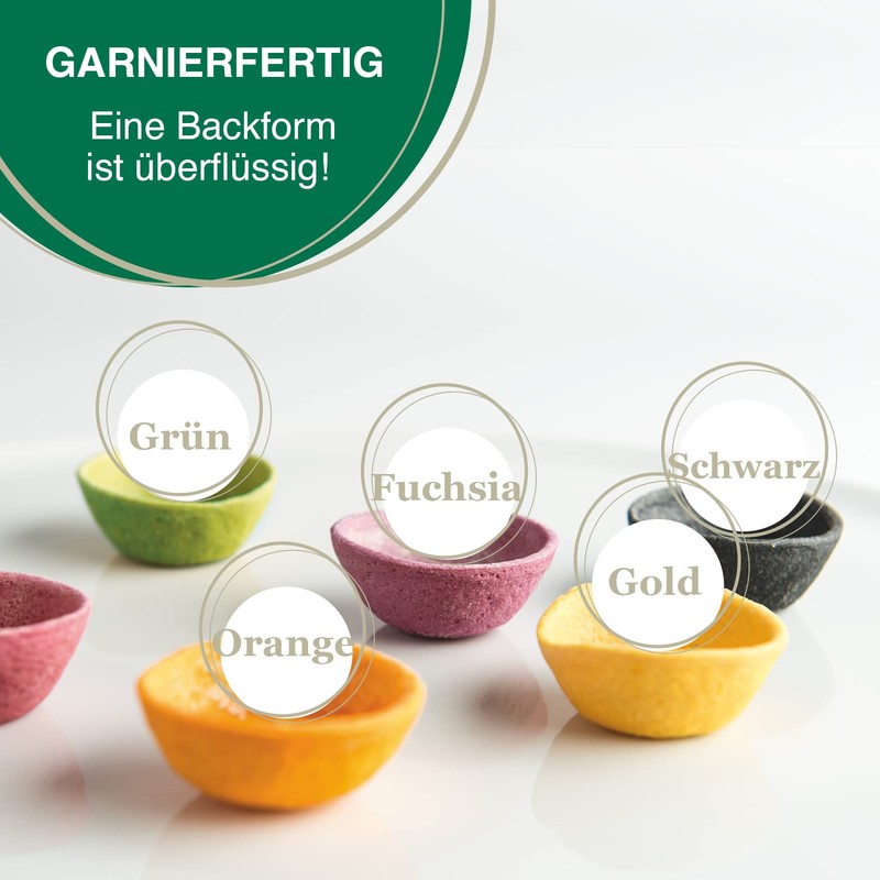 CROC'IN - Cute premium dough bowls for filling - Tart