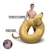 GoFloats Buddy the Dog Party Tube Inflatable Raft Float in