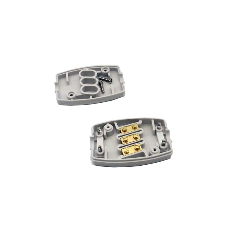 2 x Junction Box Connection Box Cable Connector - 3-Pin