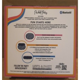 Packed Party Turn It Up! Wireless Earbuds (Bluetooth)