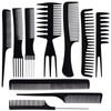 Barber Comb Set, Styling Comb Men, 10 PCS Professional Barber