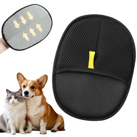Pet Grooming Gloves for Cat, Dog Grooming Glove, Pet Grooming Gloves, Reusable Cat and Dog Hair Remover for Couch, Furniture, Carpet, Curtain