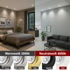 DECORA Recessed Ceiling Spotlight 230 V - Set Includes LED