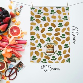 Movie Inspired Kitchen Towel Potatoes Kitchen Decor for Movie Fans (Boil EM CA)