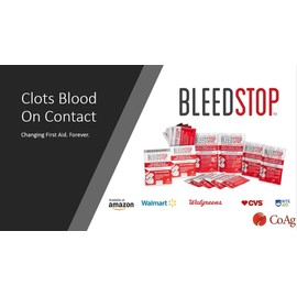BleedStop™ First Aid Powder for Blood Clotting, Trauma Kit - 5 PK (15g) Pouches