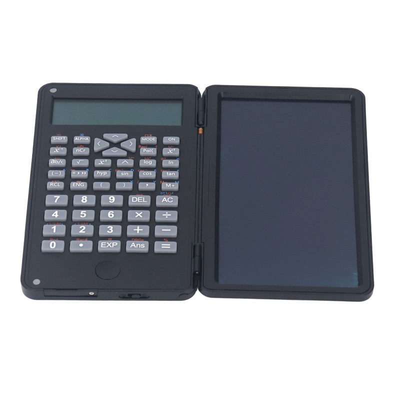 Scientific Calculator Multifunctional Function Calculator with Erasable Writing Board for