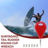 Surf Fin Key, FCS Surfboard Fin Key with Grub Screws