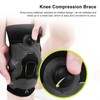 Inflated Knee Compression Brace Improve Stability Knee Support Wraparound Strap