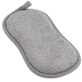 4 Zivigo Multi-Purpose Dual Sided Scrubbing Sponges, Non-Scratch Microfiber for Kitchen Cleaning, Along with Heavy Duty Scrubbing Power - Reusable Dish Sponge for Dishes, Pots and Pans (Pack of 4)