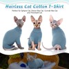ROZKITCH Hairless Cat Clothes, Breathable Soft Cat Jumpers for Cats