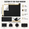 95-98% Blackout Self-Adhesive Window Curtain Cloth Shade