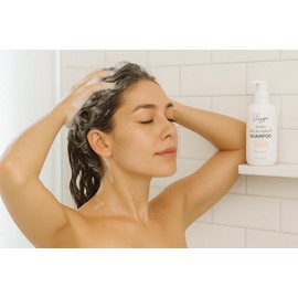 VUZZI HERBALS Anti Dandruff Shampoo - Natural Plant Extracts for Dandruff, Eczema Scalp Care, Sulfate-Free Formula Anti Dandruff Shampoo for Men & Women with Dry & Oily Scalp - 300ml