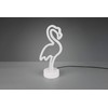 Reality Leuchten Flamingo R55240101 LED Table Lamp Plastic White with
