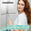OSAMEDA Shower Squeegee for Glass Doors with Adhesive Hook
