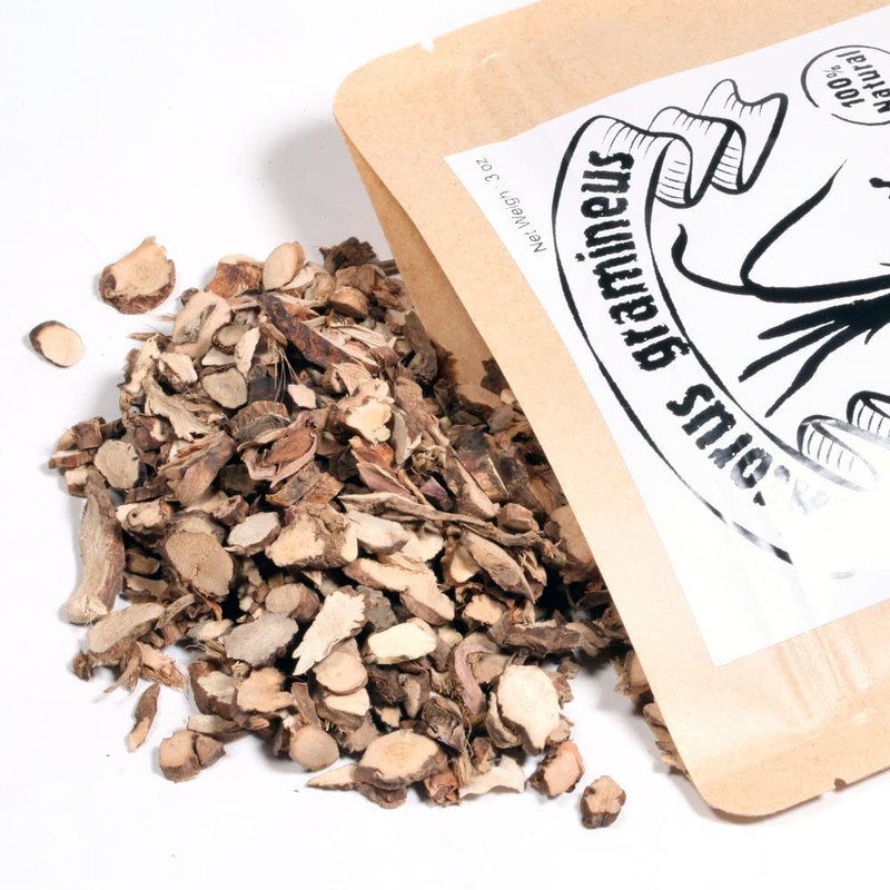 EidolonGreen Acorus gramineus (Grassleaf Sweelflag Rhizome/Acorus Calamus/Shichangpu/石菖蒲/석창포) Dried Bulk Herbs
