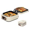 AORAN 7-in-1 Electric Griddle with Non-Stick Coating, Smokeless Grill for