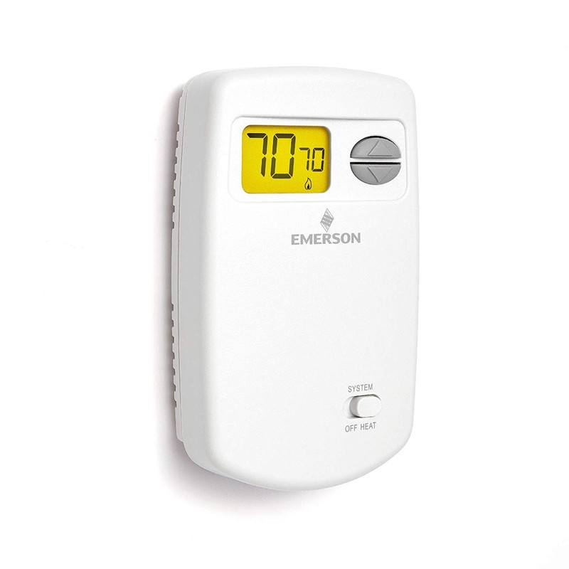 Emerson 1E78-140 Non-Programmable Heat Only Thermostat for Single-Stage Systems (Limited